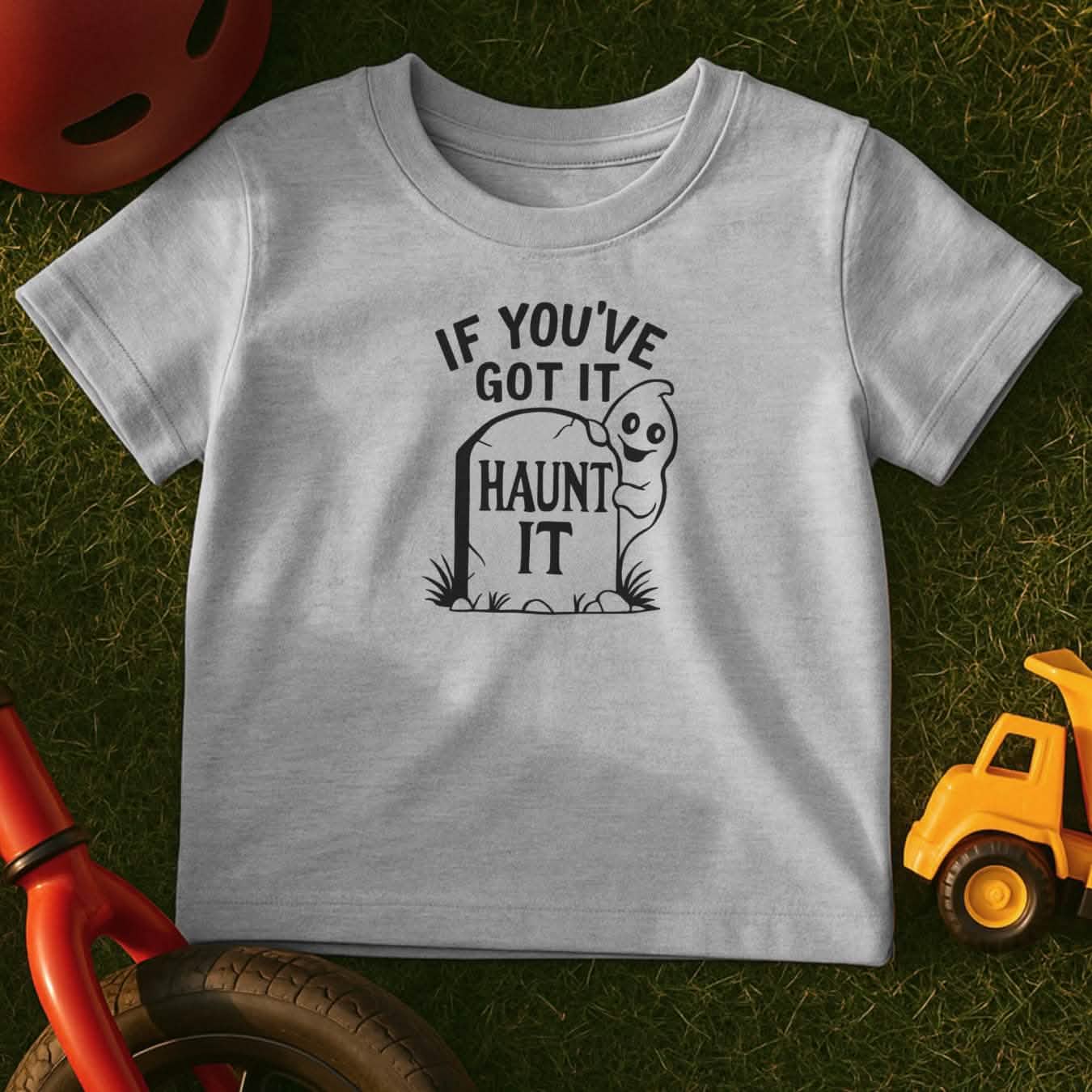 Haunt It Toddler Halloween T-Shirt