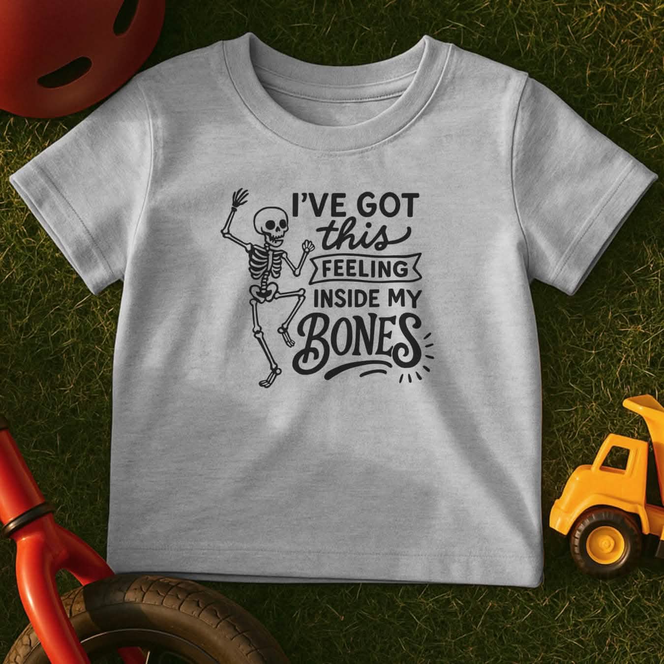 Inside Bones Toddler Halloween T-Shirt