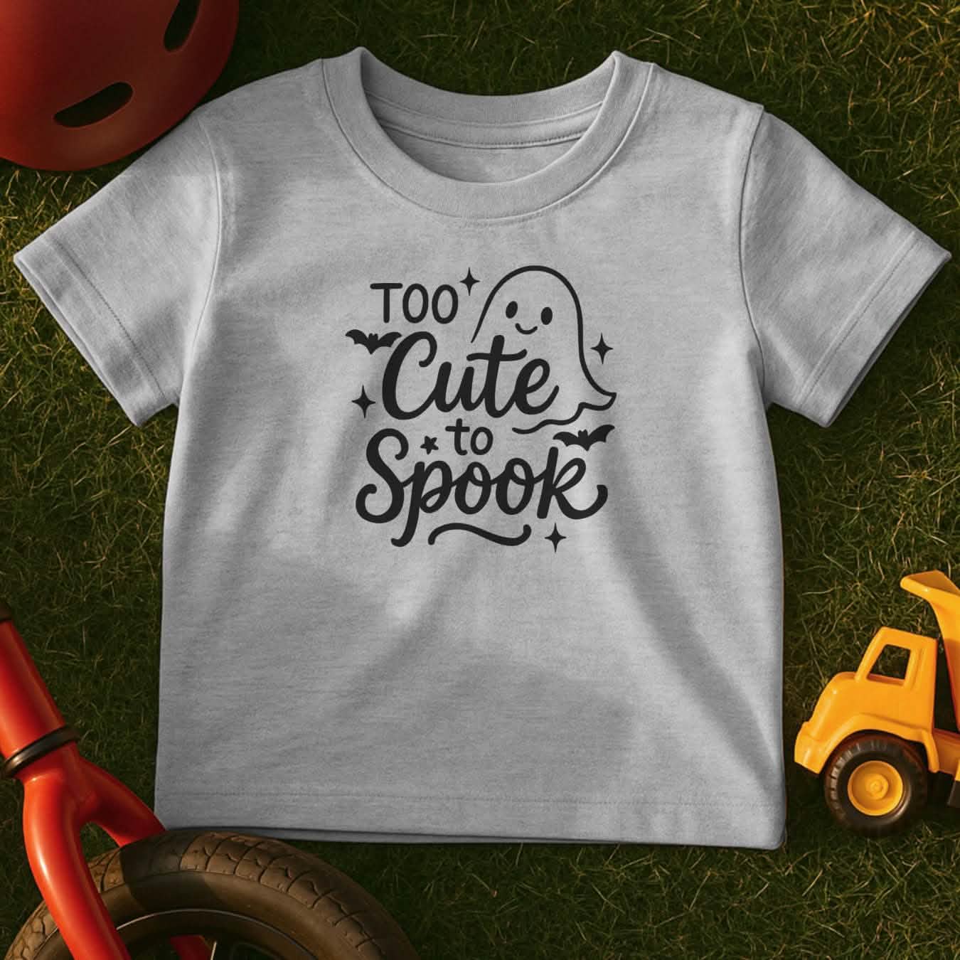 Too Cute Toddler Halloween T-Shirt