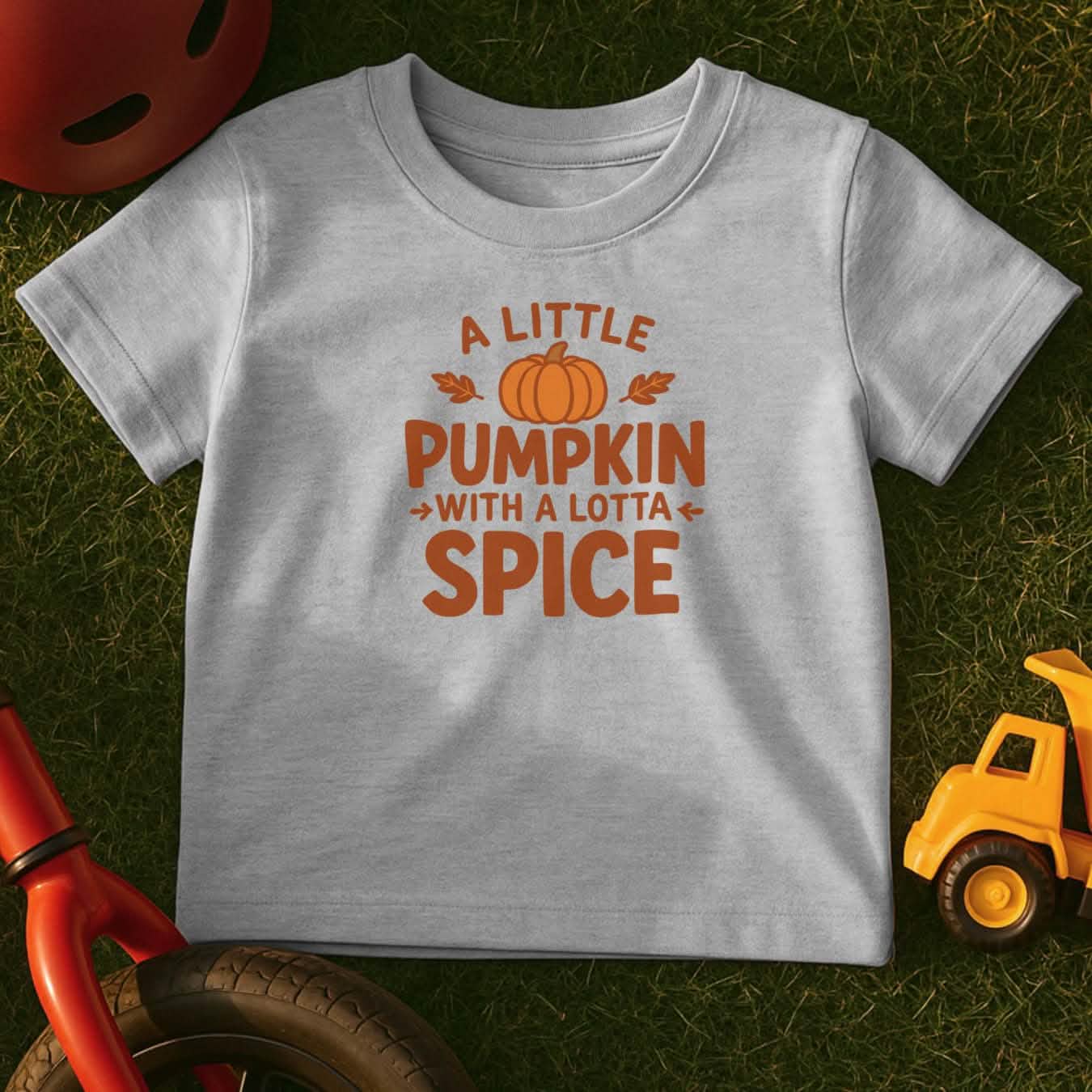 Pumpkin Spice Toddler Halloween T-Shirt