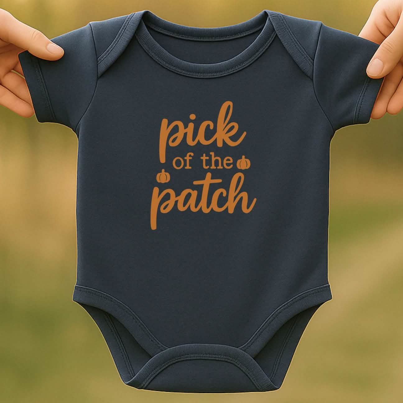 Patch Pick Baby Halloween Bodysuit
