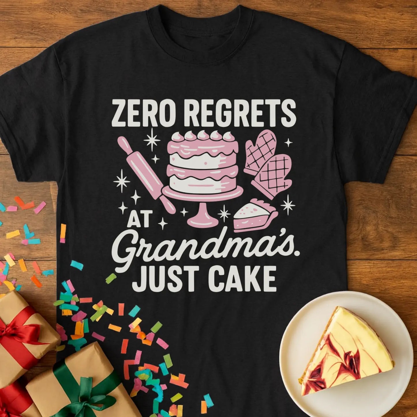 Zero Regrets Grandma T-Shirt