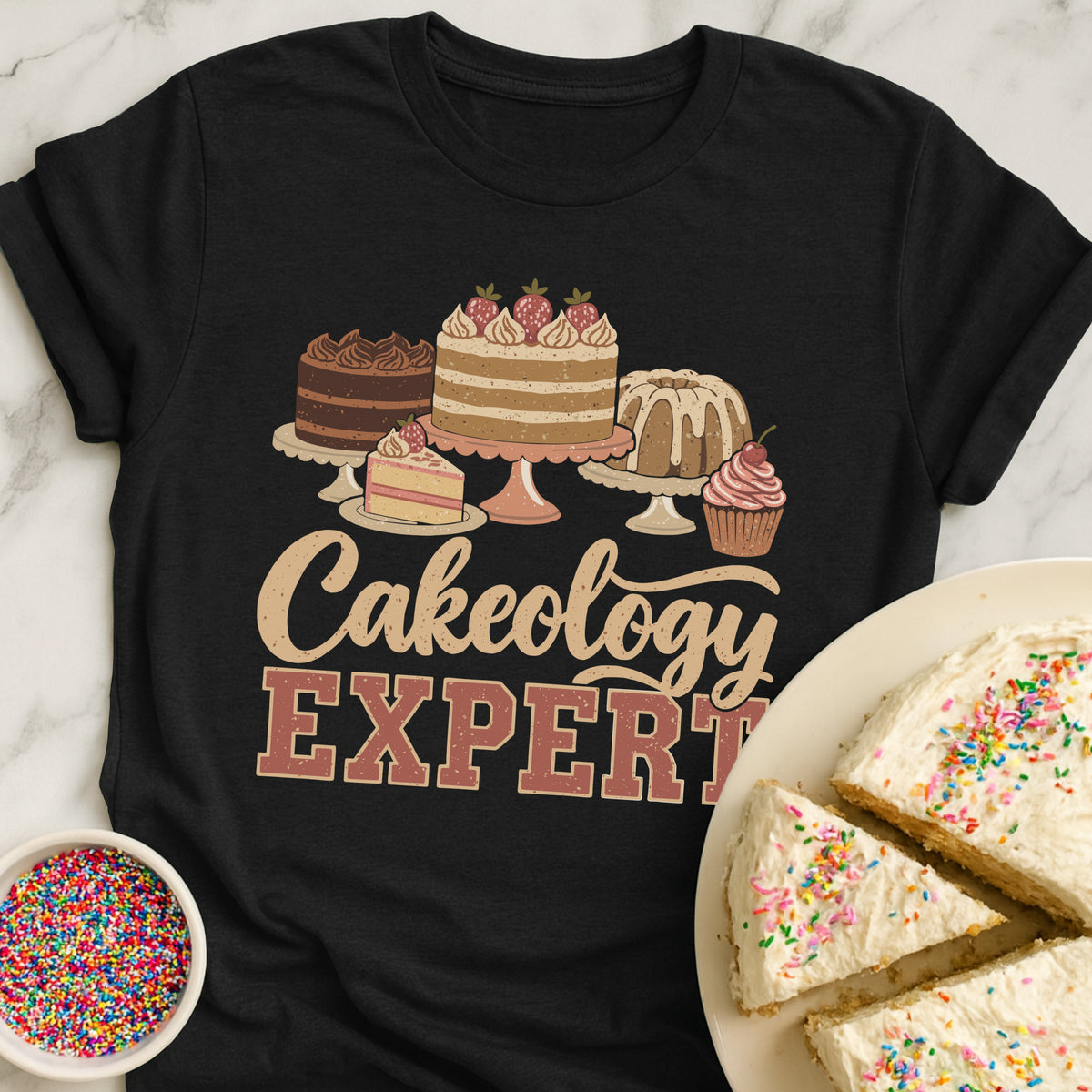 Cakeology Expert T-Shirt