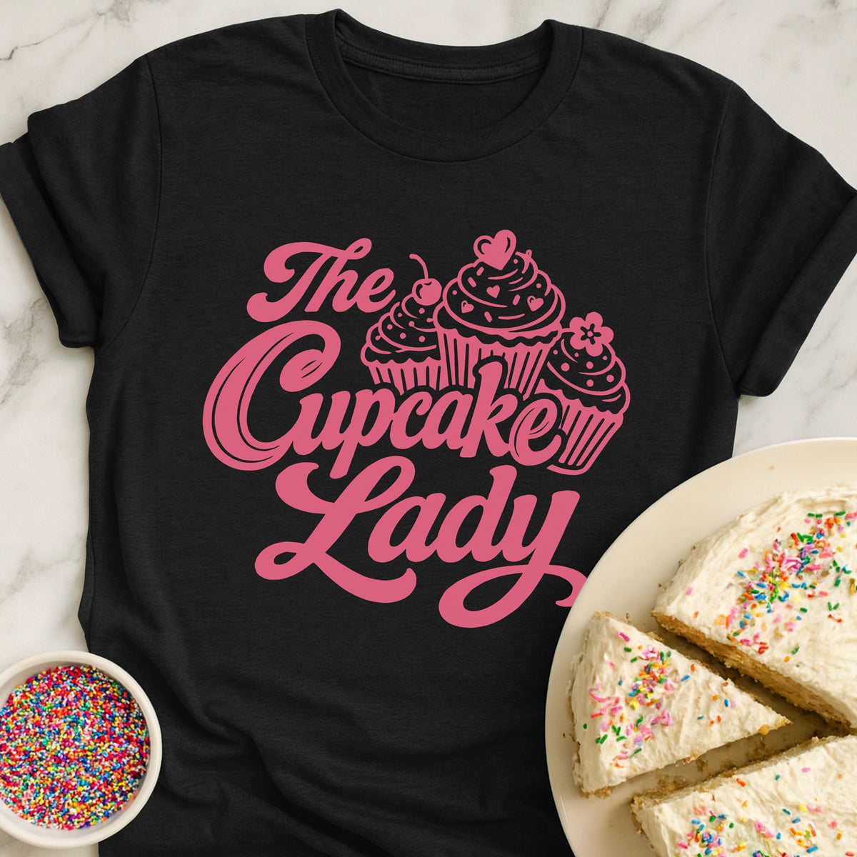 The Cupcake Lady T-Shirt