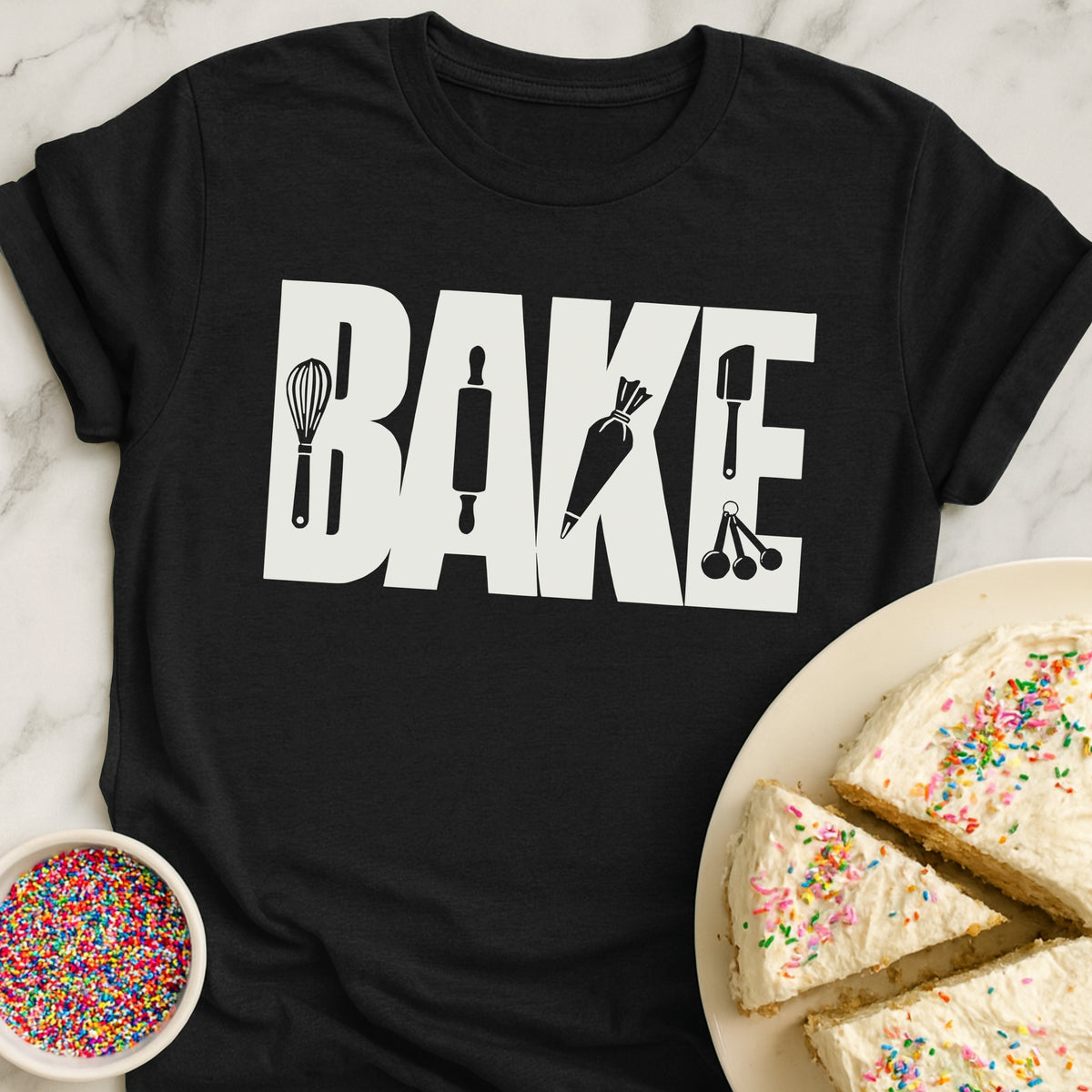 Bake Bold Outlines T-Shirt