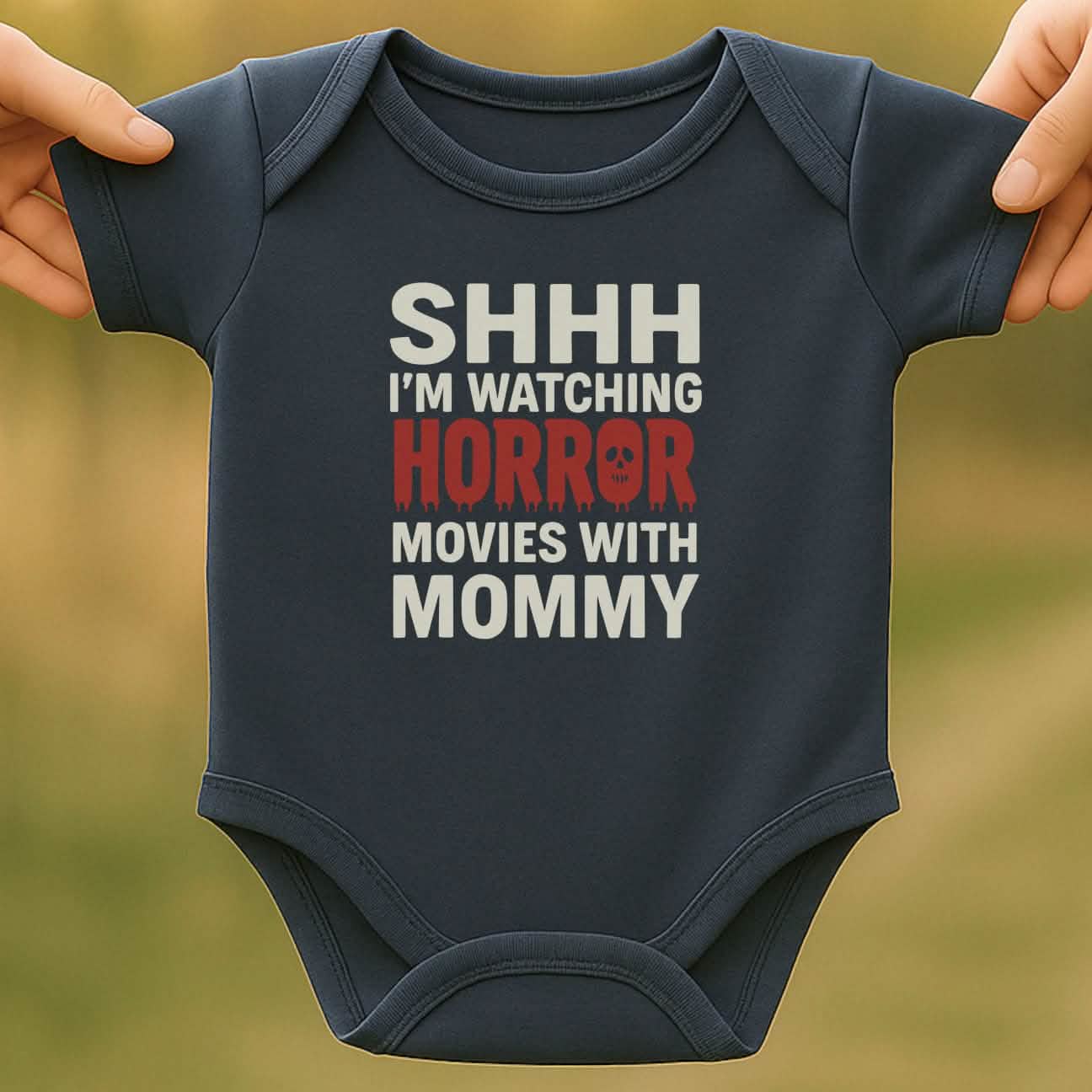Horror Movie Baby Halloween Bodysuit