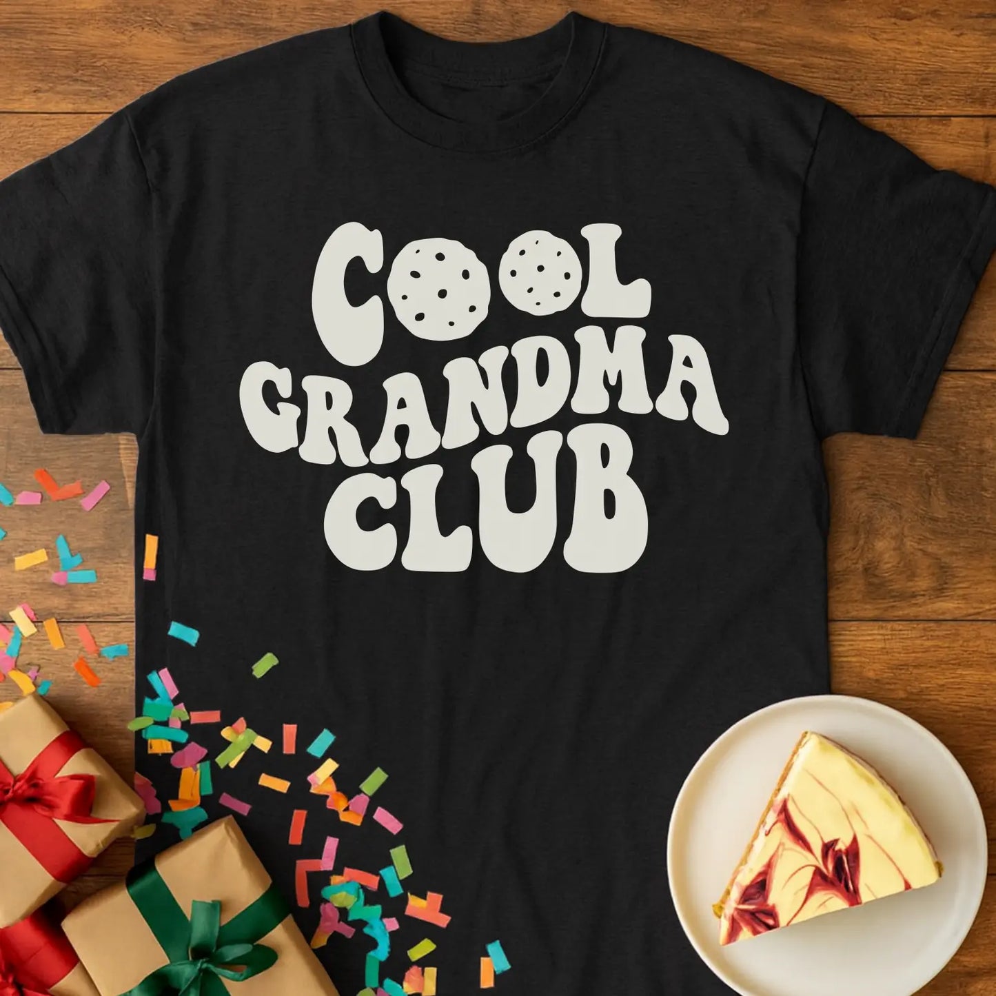 Cool Cookie Grandma Club T-Shirt