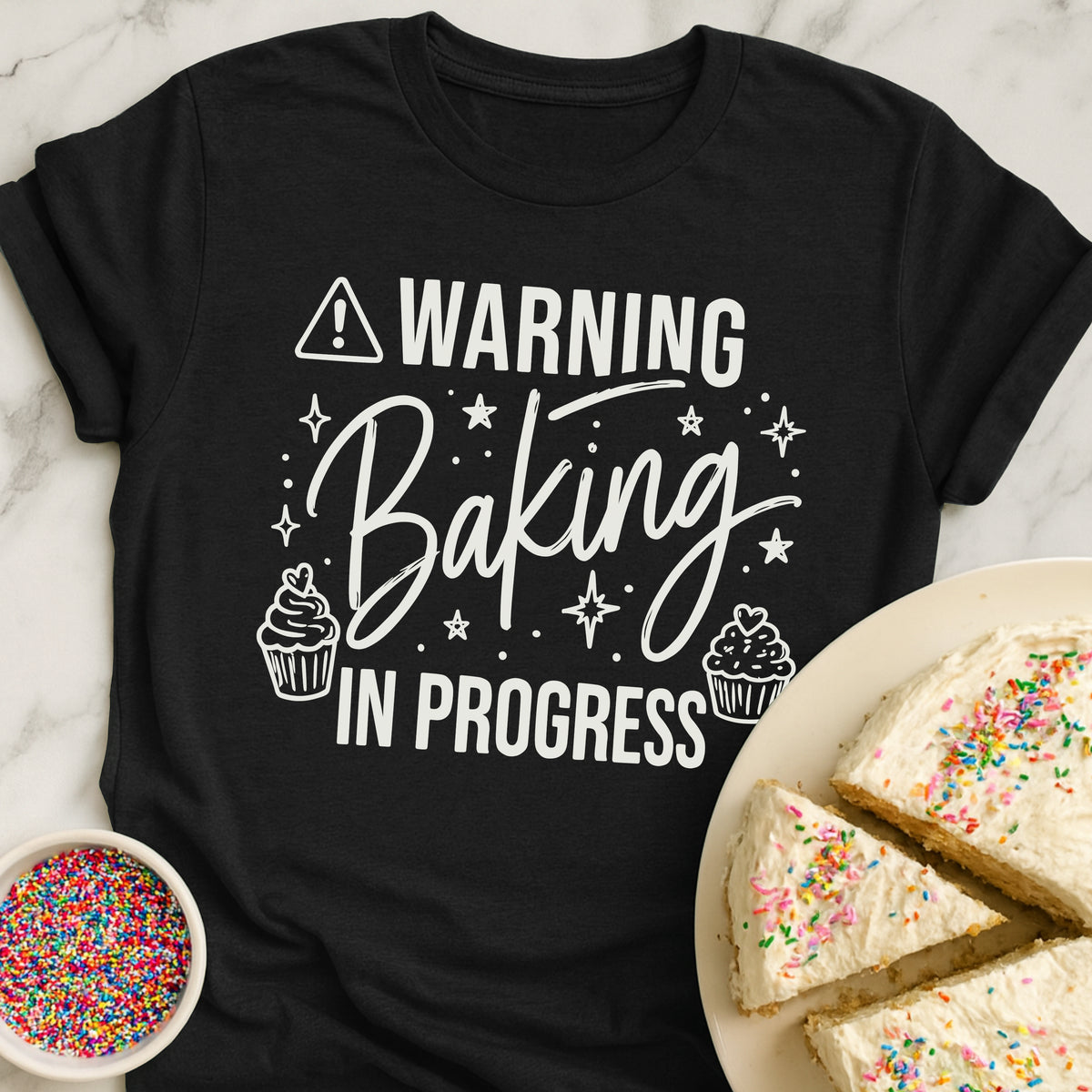 Warning Baking T-Shirt