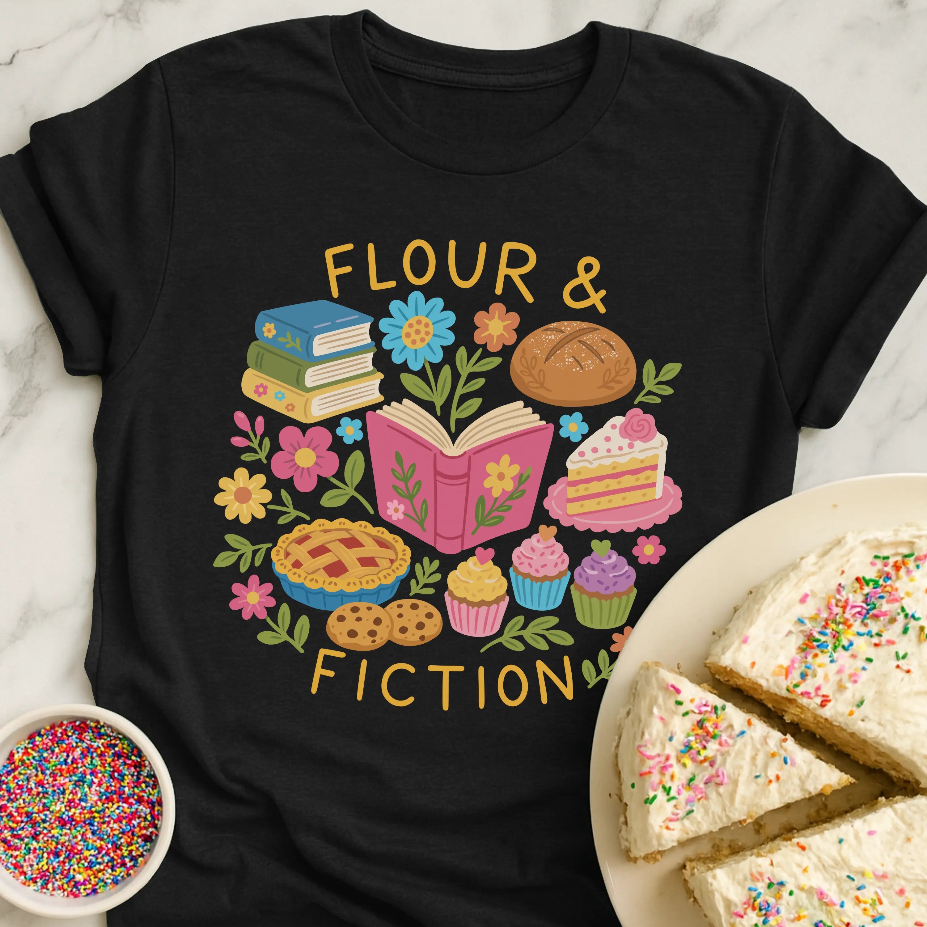 Flour & Fiction T-Shirt
