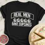 Men Bake Cupcakes T-Shirt