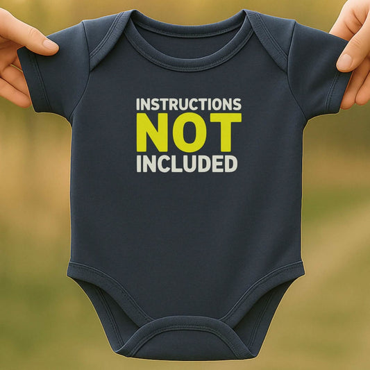 No Manual Baby Bodysuit