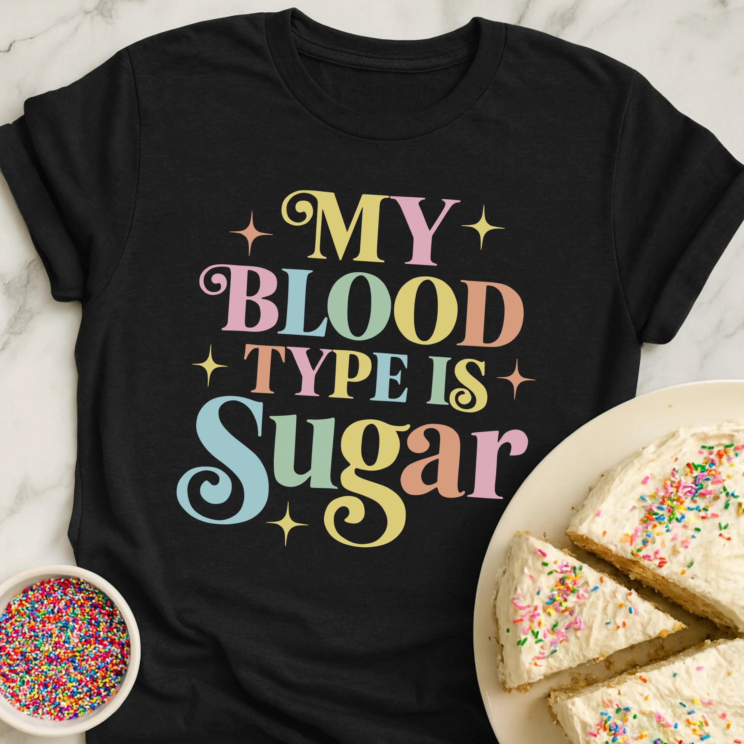 Blood Type Sugar T-Shirt