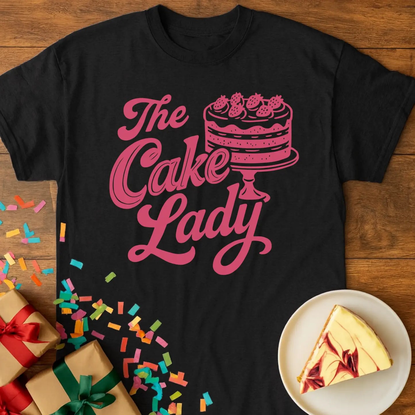 Cake Lady Grandma T-Shirt