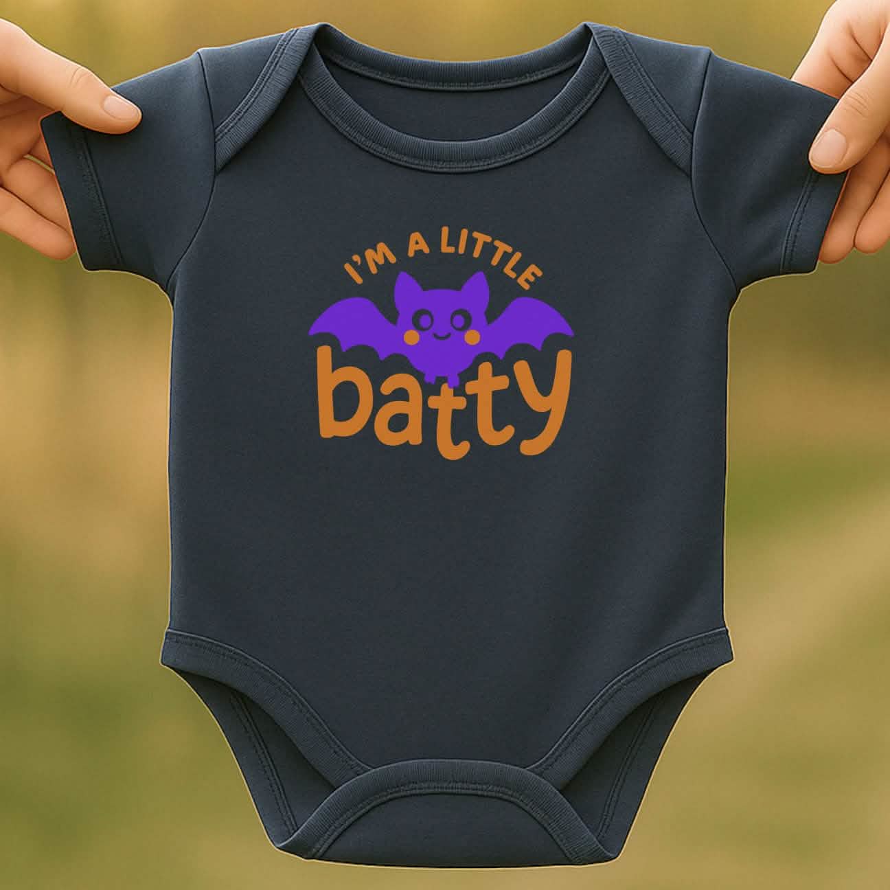 Little Batty Baby Halloween Bodysuit