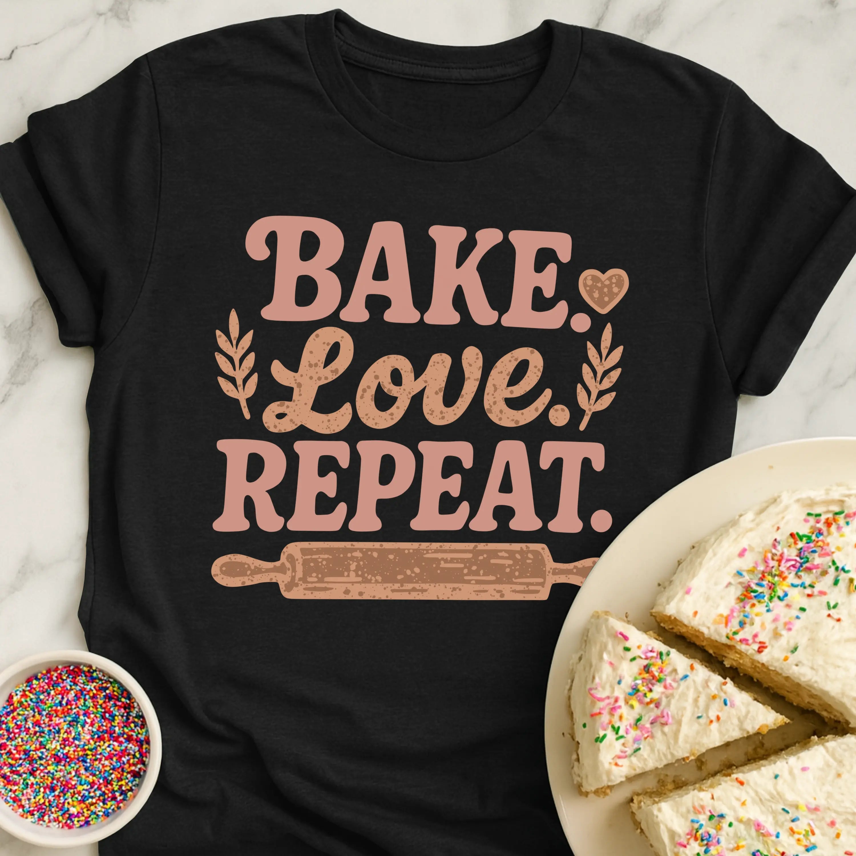 Bake Love Repeat T-Shirt
