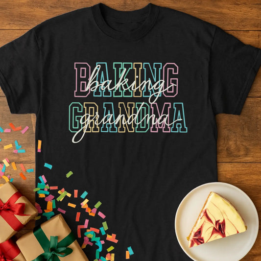 Pastel Lettering Grandma T-Shirt