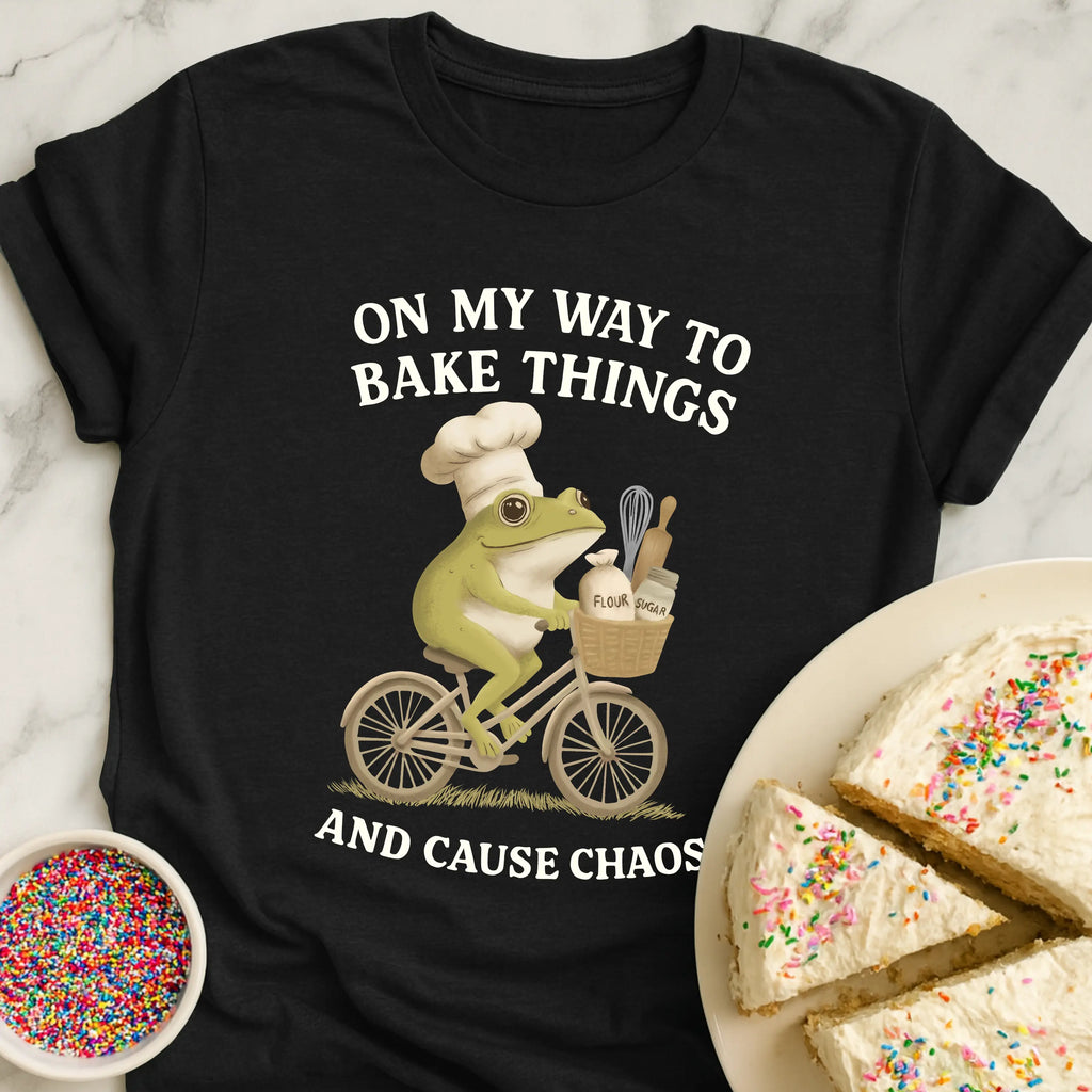 Baking Pedal Frog T-Shirt