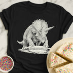 Triceratops Rolling Dough T-Shirt