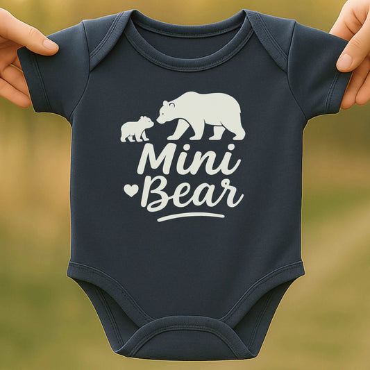 Mini Bear Baby Bodysuit