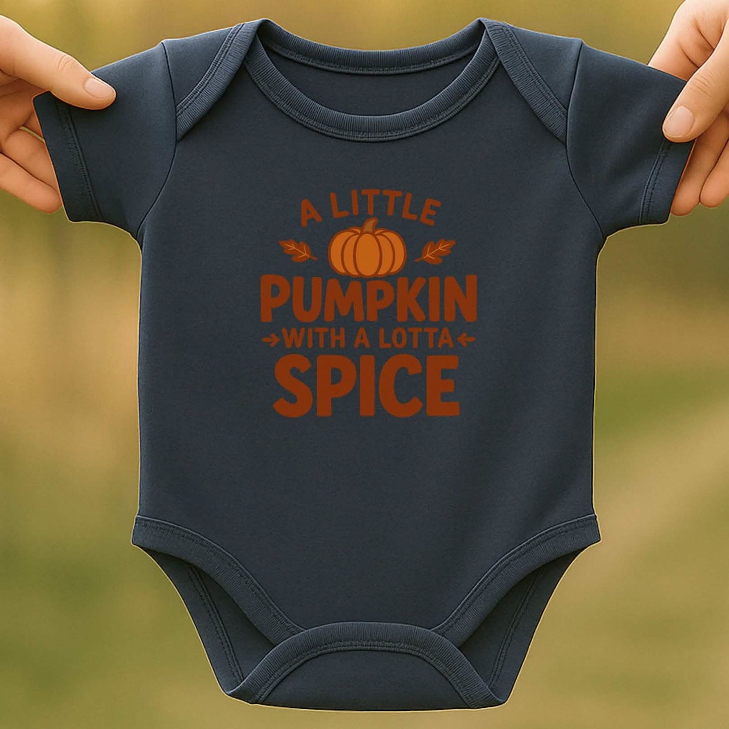 Pumpkin Spice Baby Halloween Bodysuit