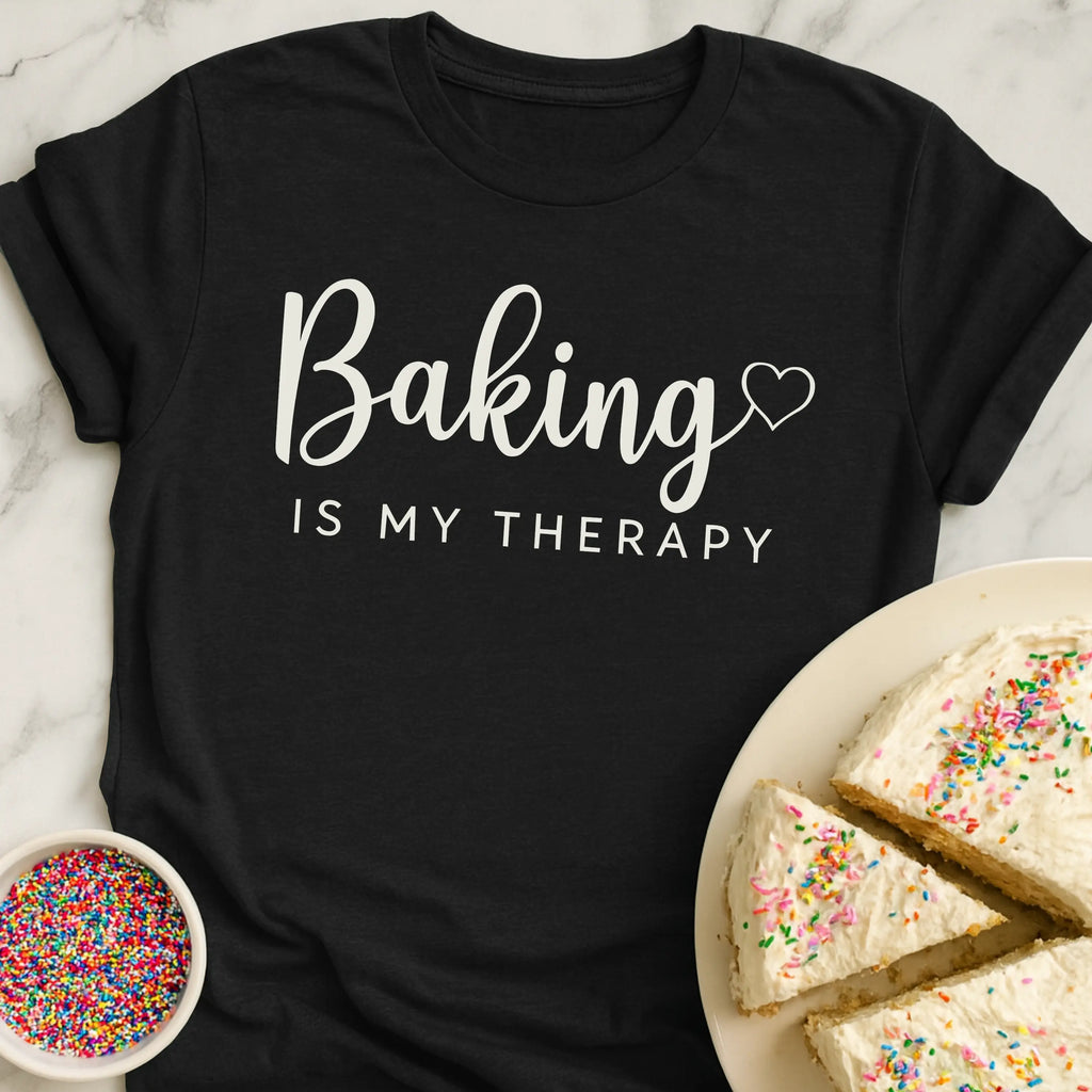 Baking Therapy Elegant T-Shirt