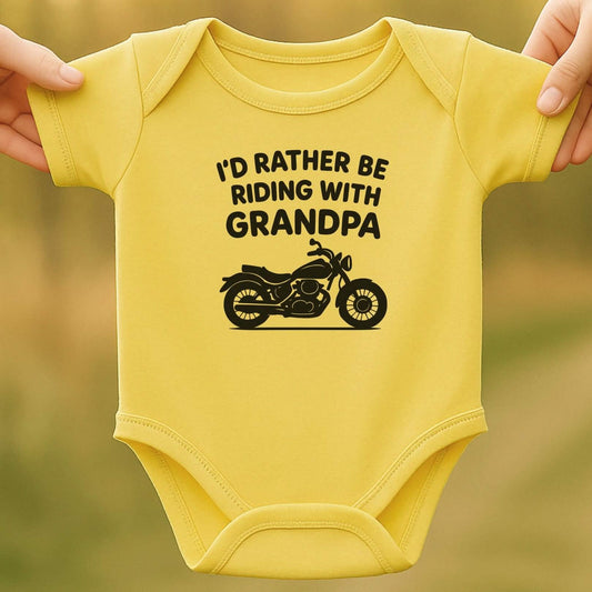 Riding Buddy Baby Bodysuit