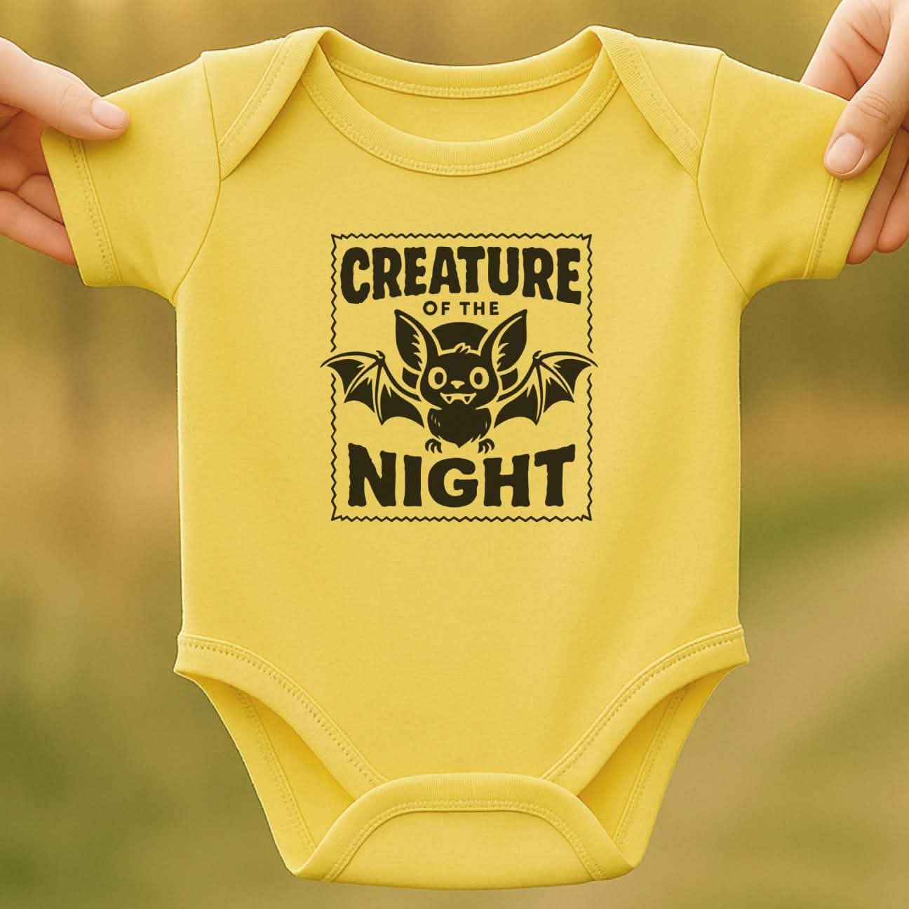 Night Creature Baby Halloween Bodysuit
