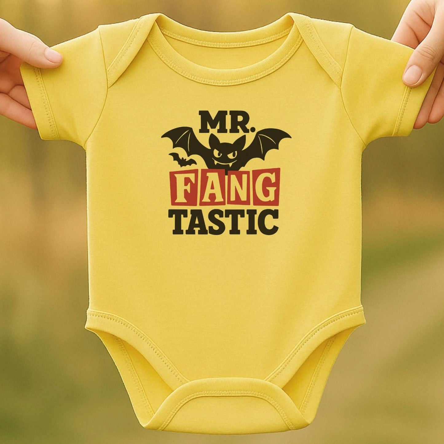 Mr. FangTastic Baby Halloween Bodysuit