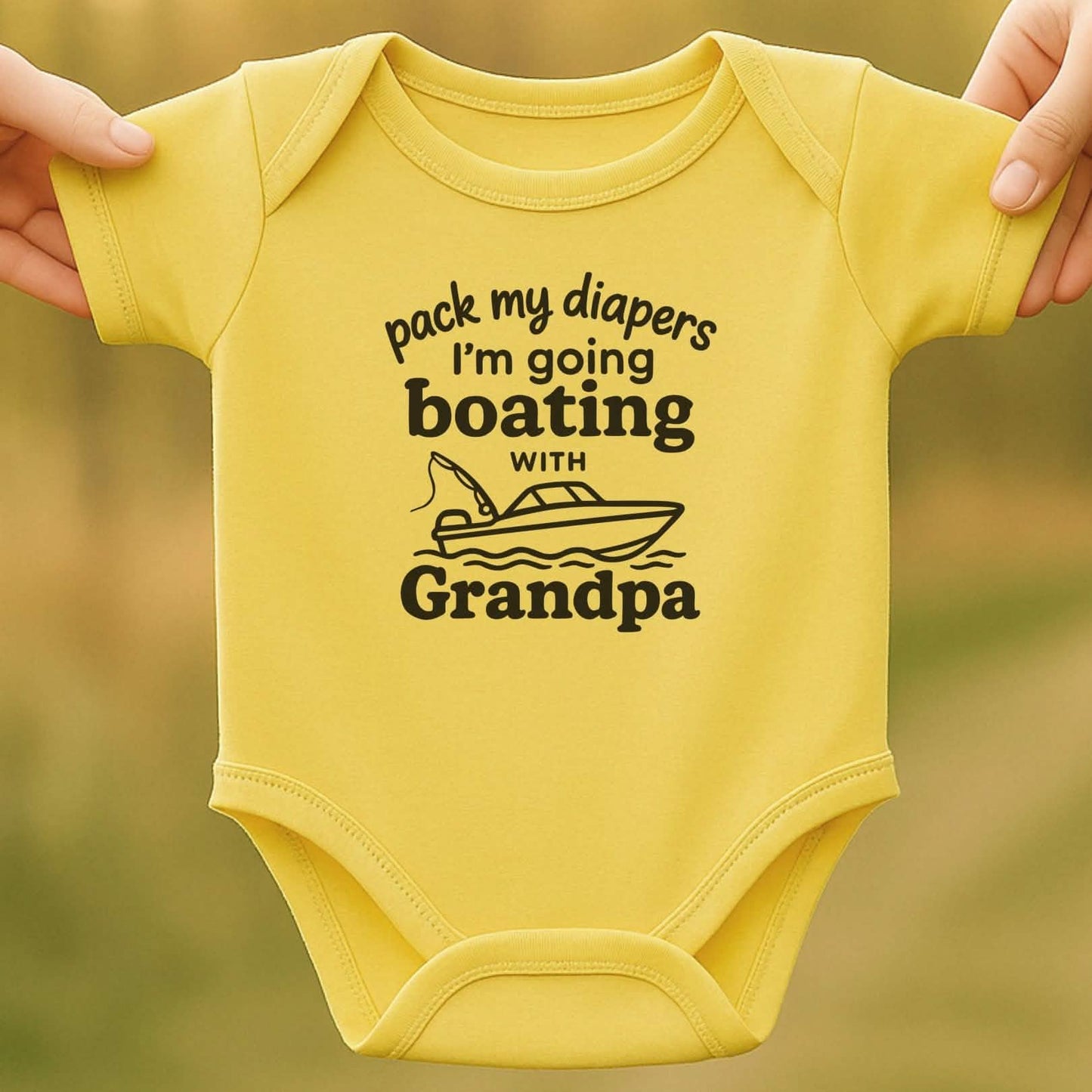 Boating Buddy Baby Bodysuit