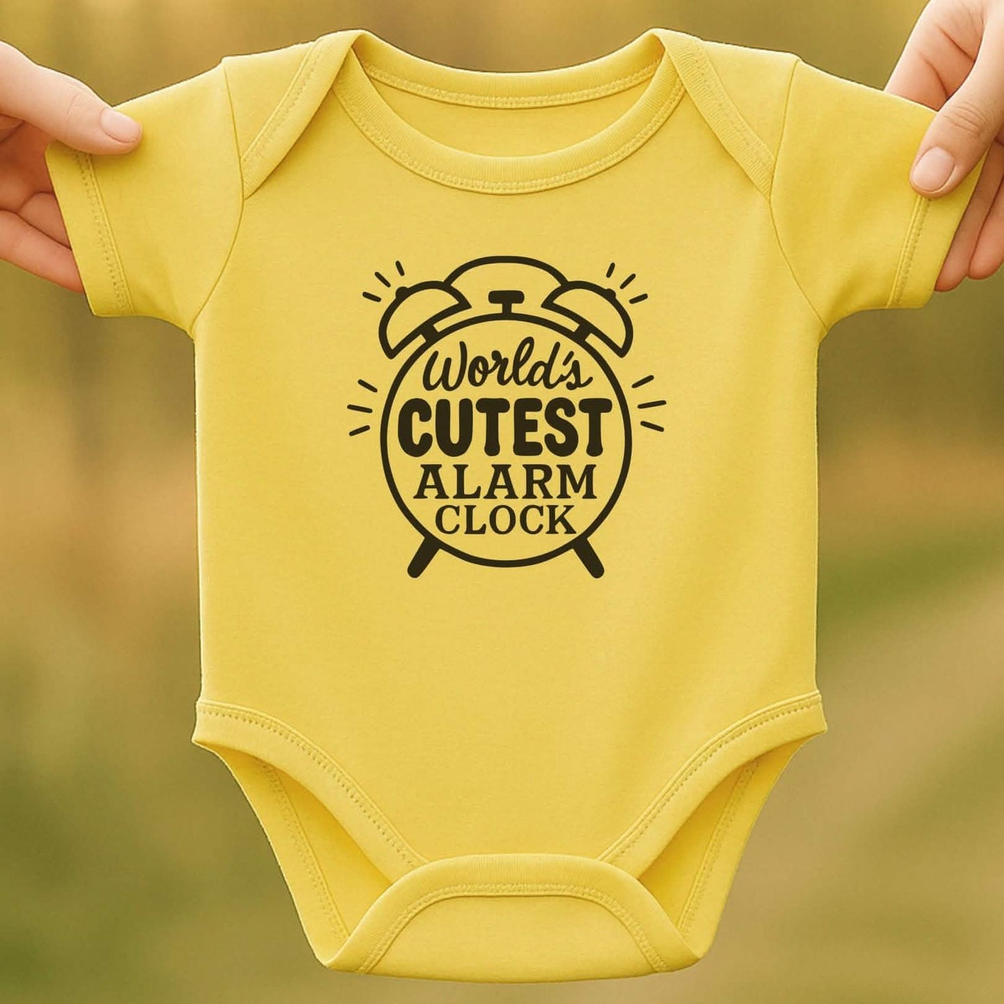 No Snooze Baby Bodysuit