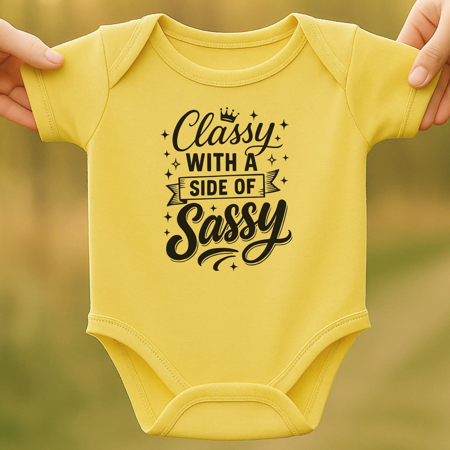 Sassy Class Baby Bodysuit