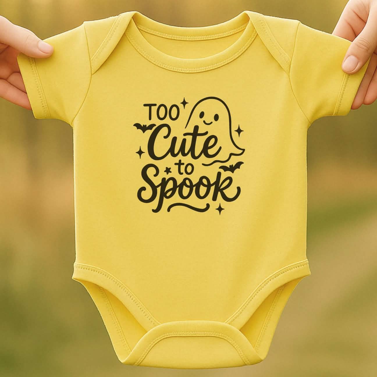 Too Cute Baby Halloween Bodysuit