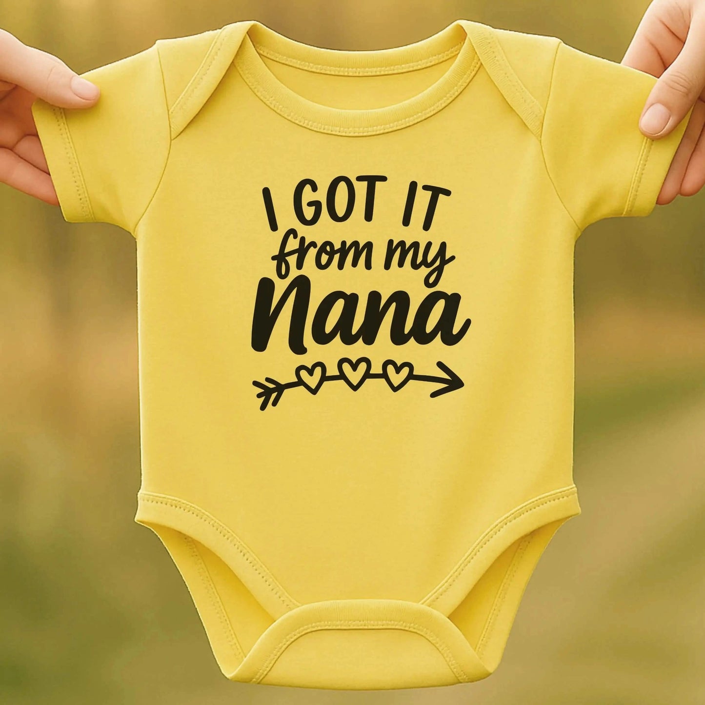 Heart Arrow Baby Bodysuit