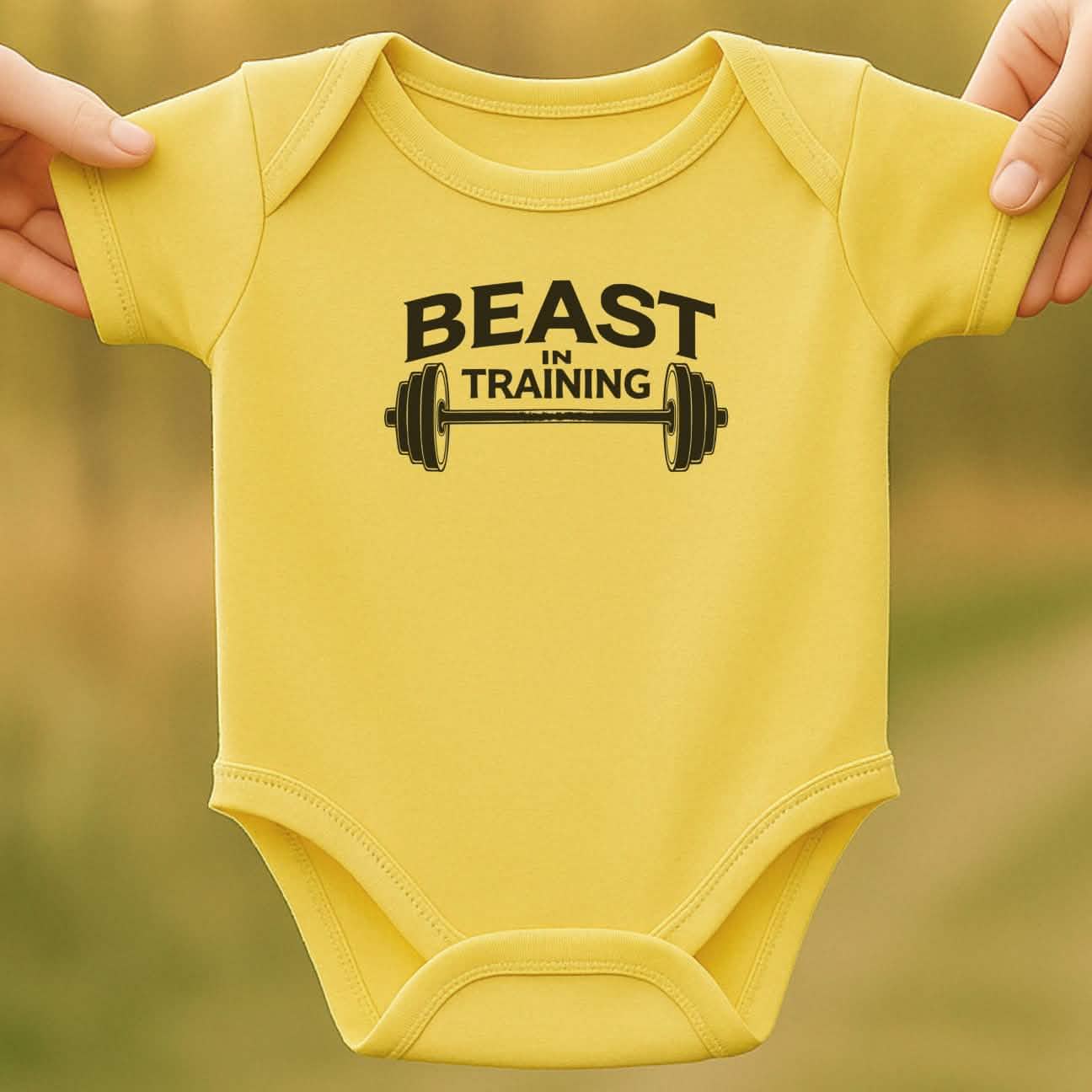 Beast Training Baby Bodysuit