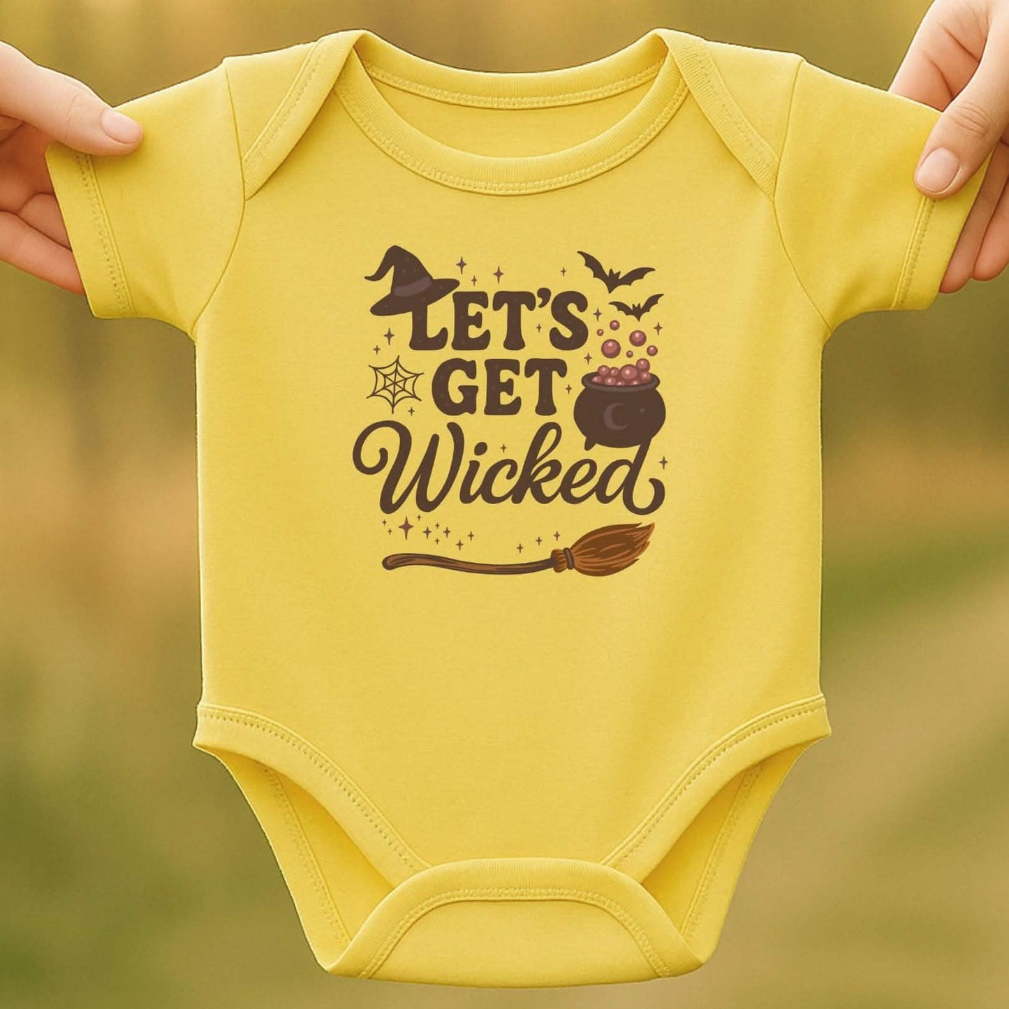 Get Wicked Baby Halloween Bodysuit