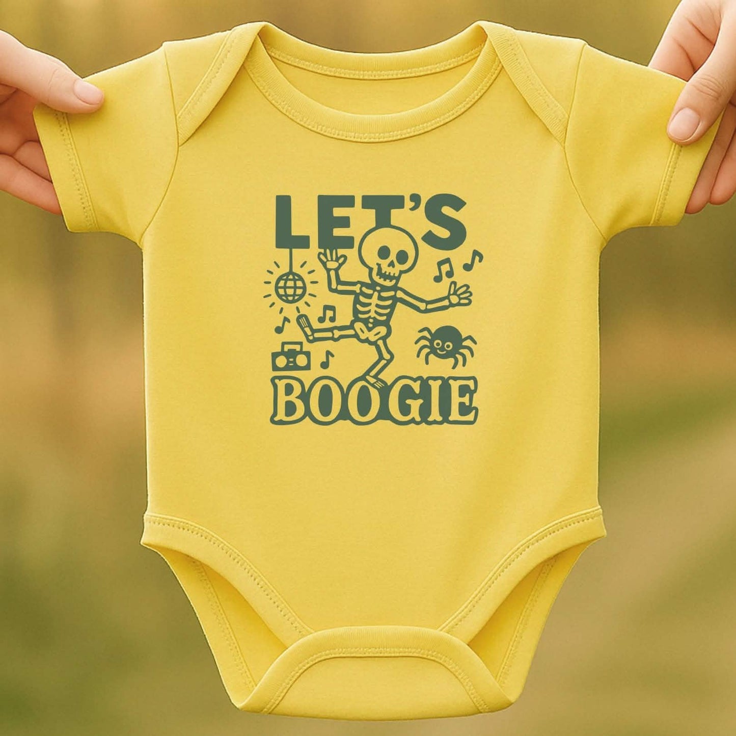 Let's Boogie Baby Halloween Bodysuit