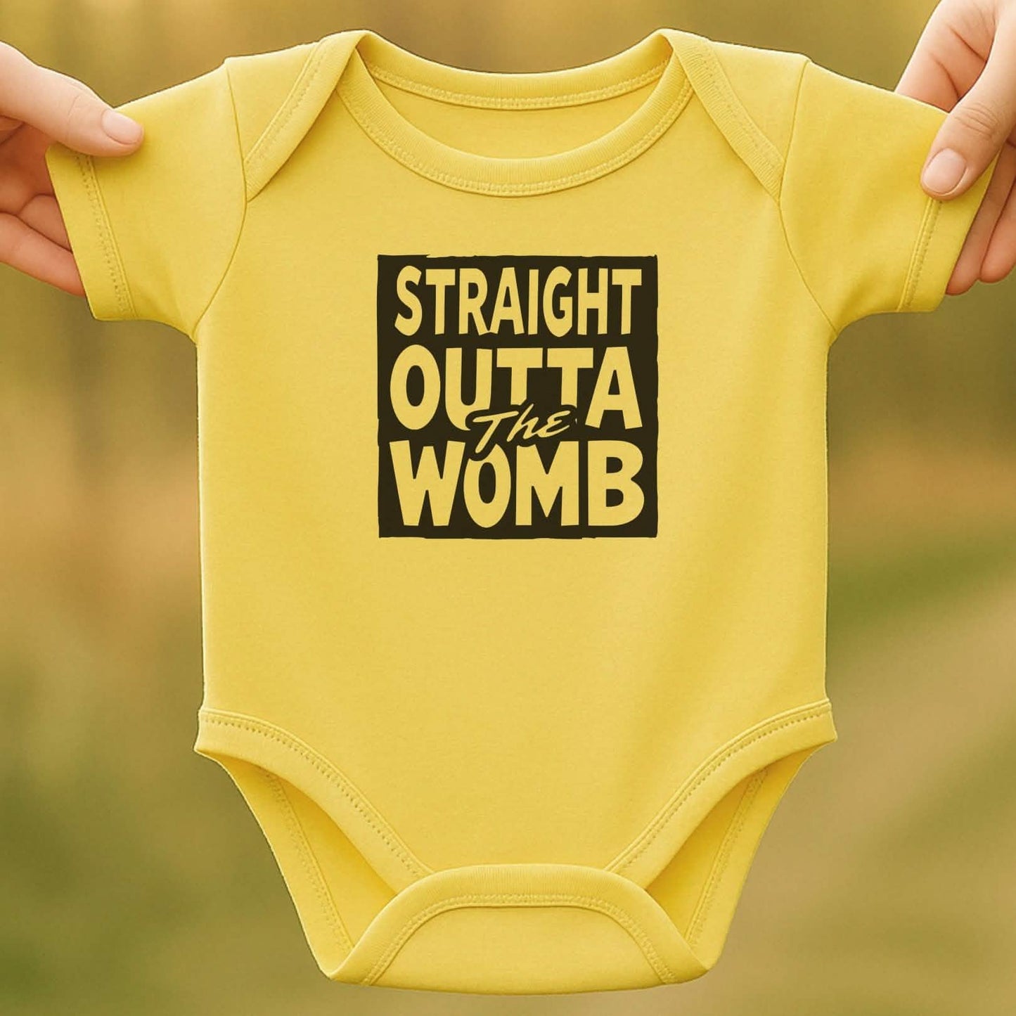 Outta Womb Baby Bodysuit