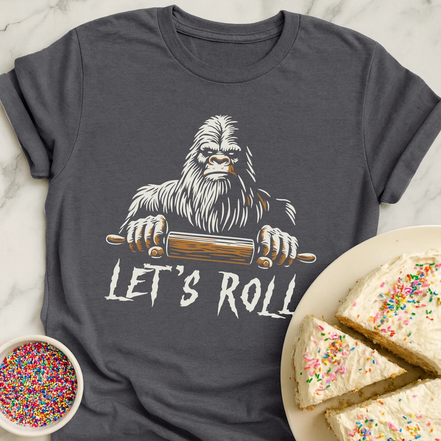 Lets Roll Sasquatch T-Shirt