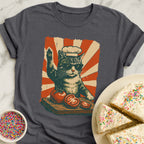 Food Loving Cat T-Shirt