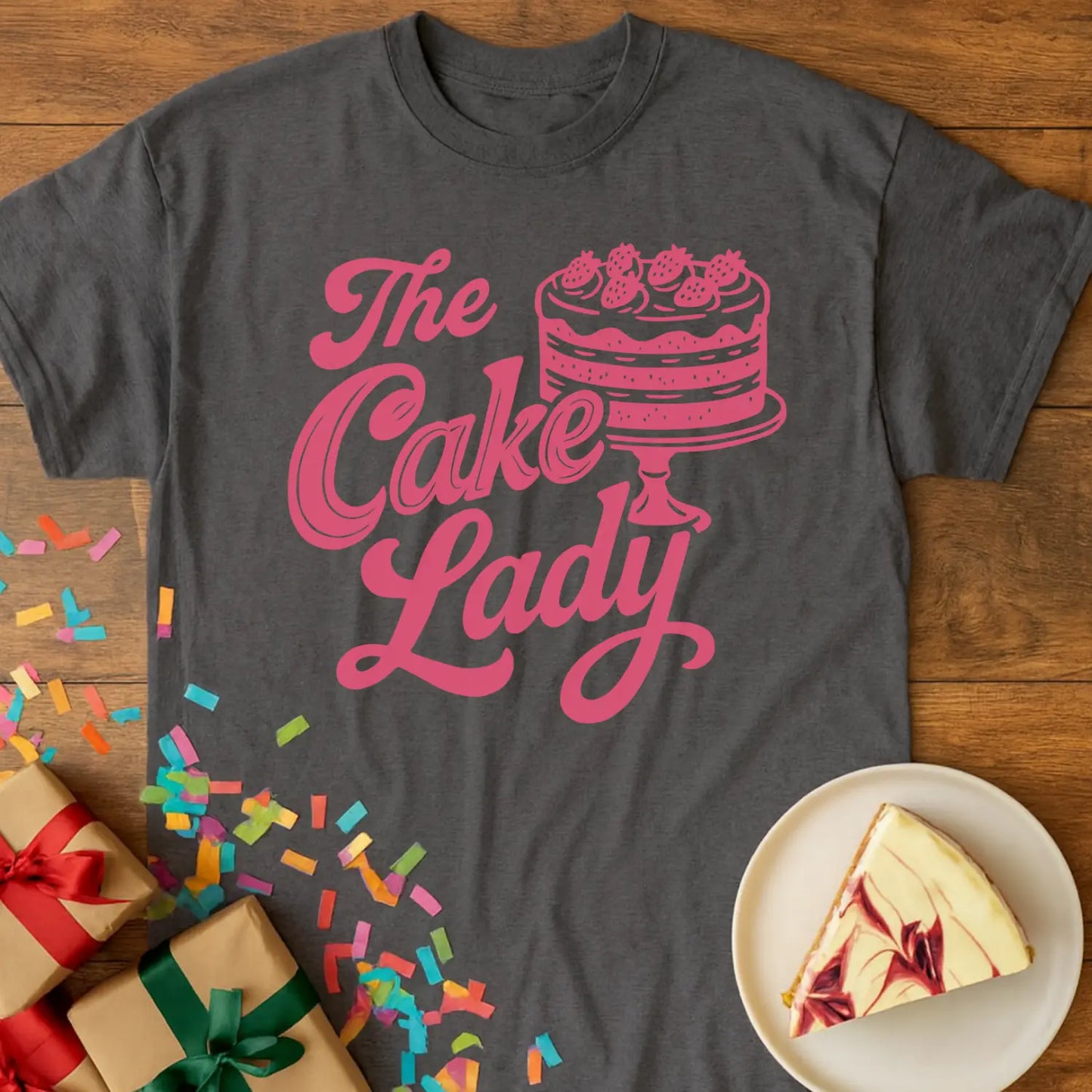 Cake Lady Grandma T-Shirt