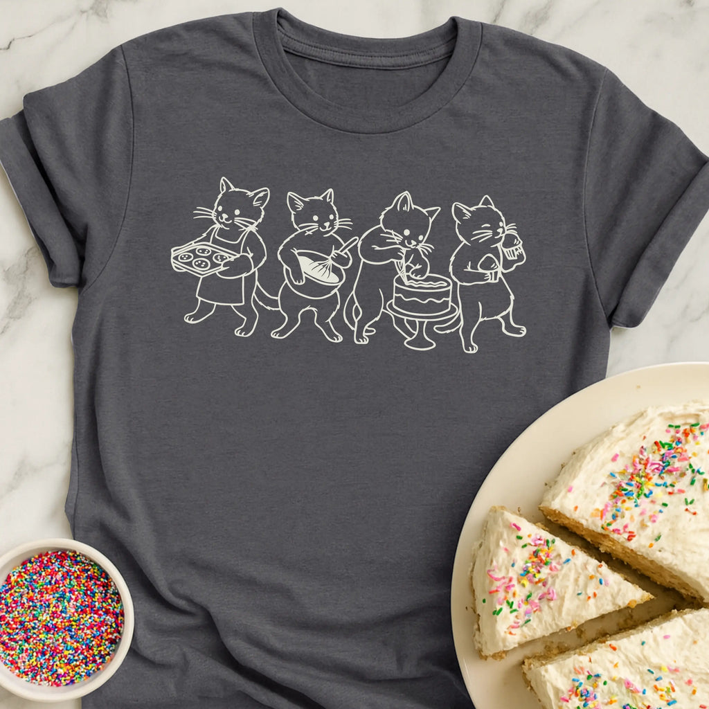 Purrfect Baking Crew T-Shirt