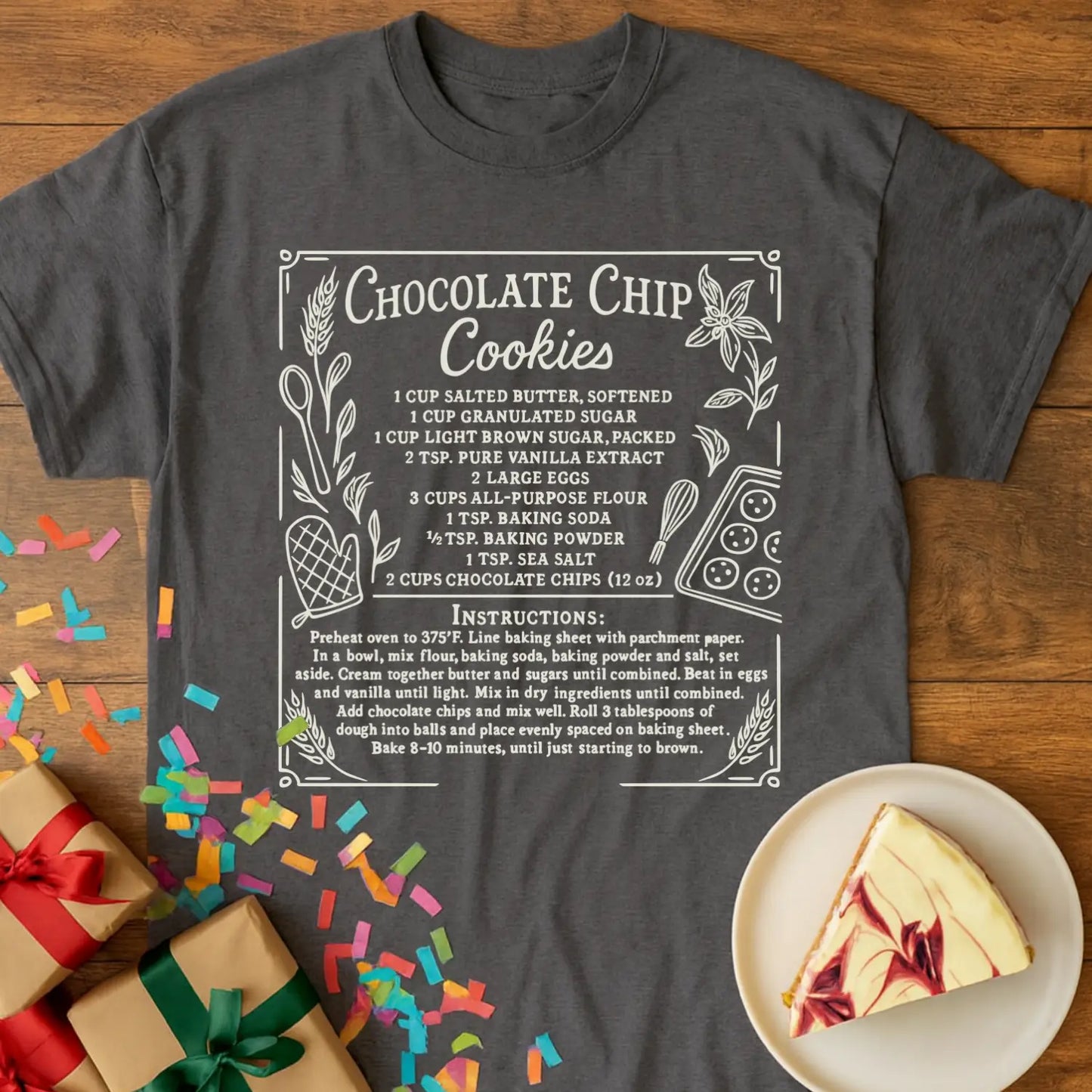 Cookie Recipe Grandma T-Shirt