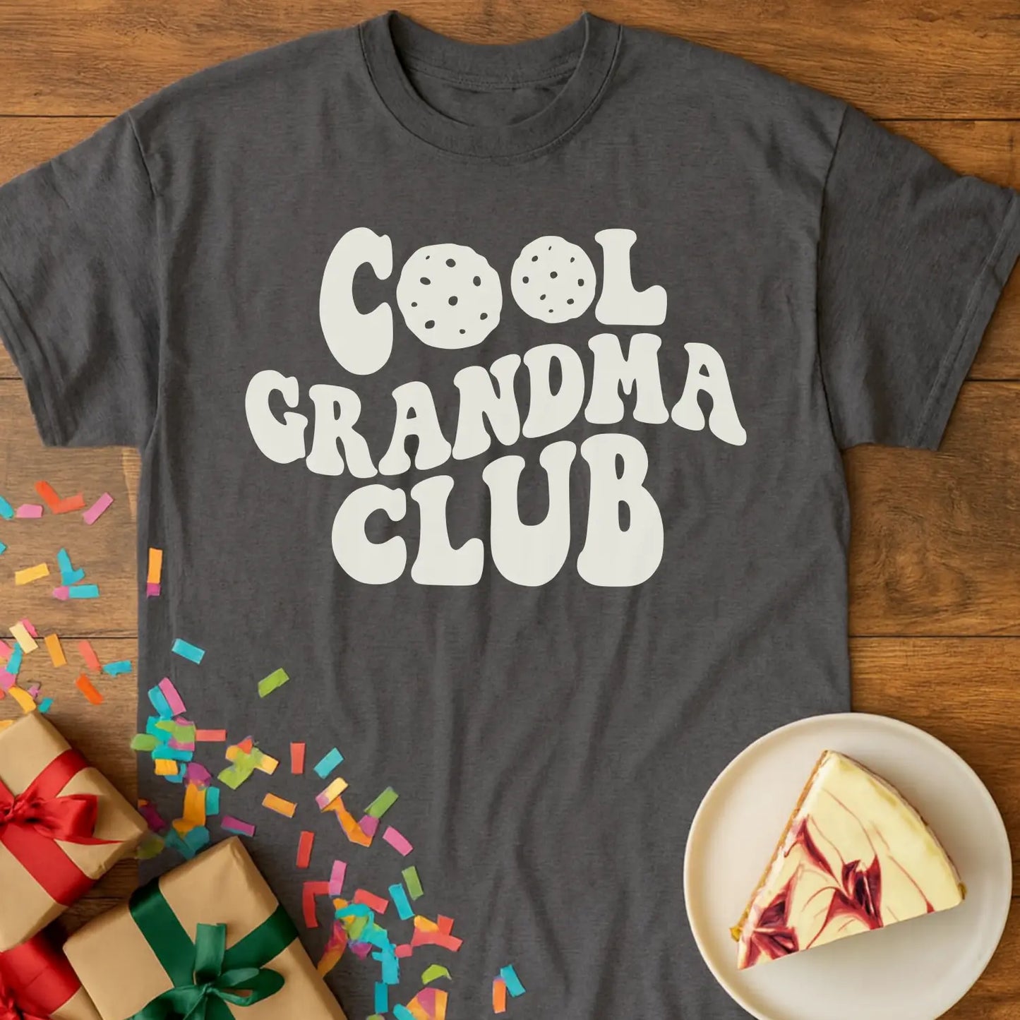 Cool Cookie Grandma Club T-Shirt
