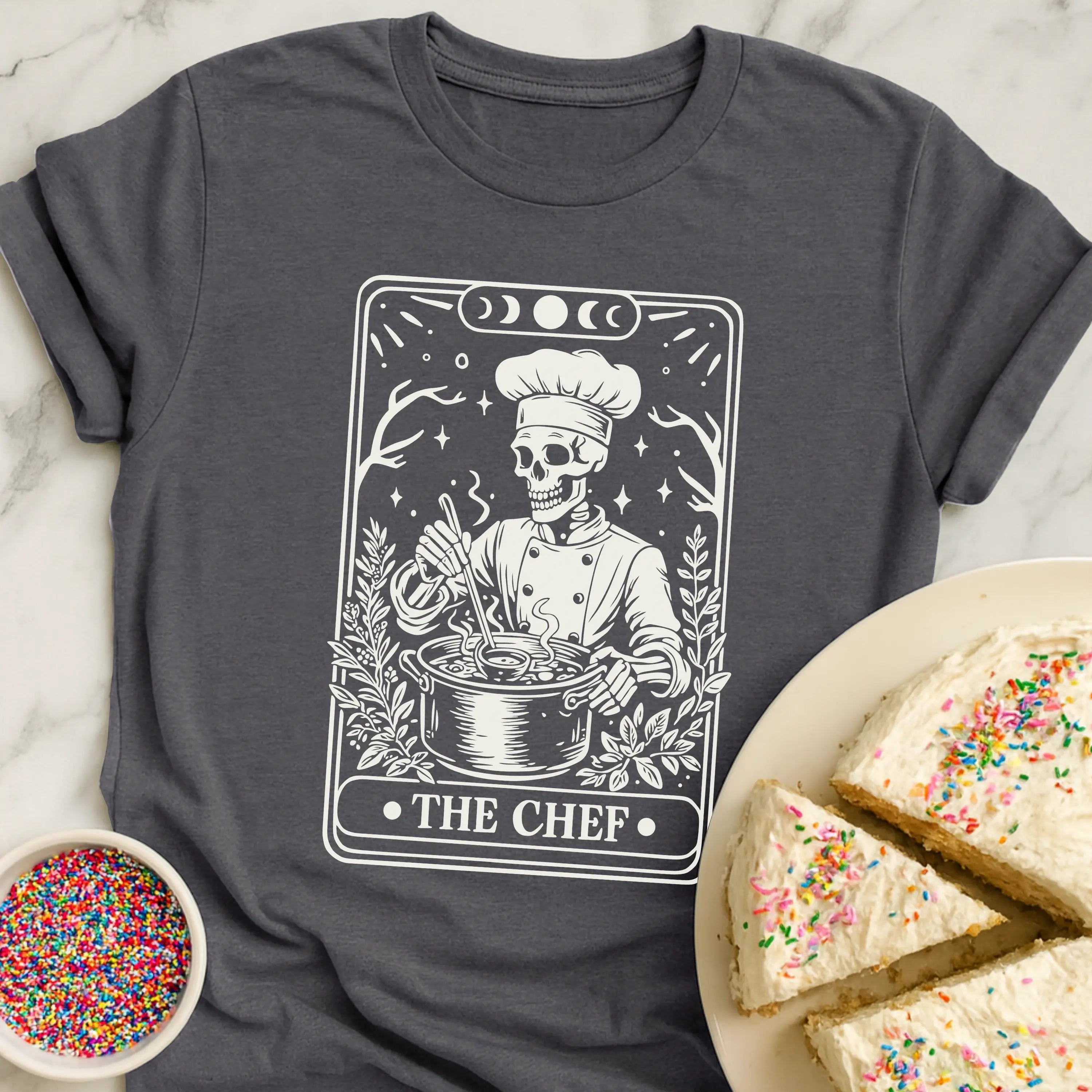 Chef Tarot Card T-Shirt
