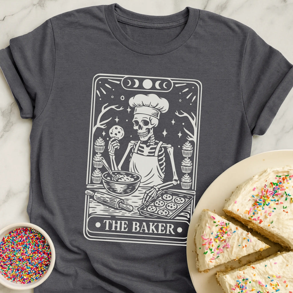 Baker Tarot Card T-Shirt