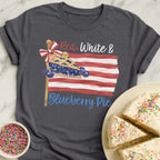Red White Blueberry Pie T-Shirt
