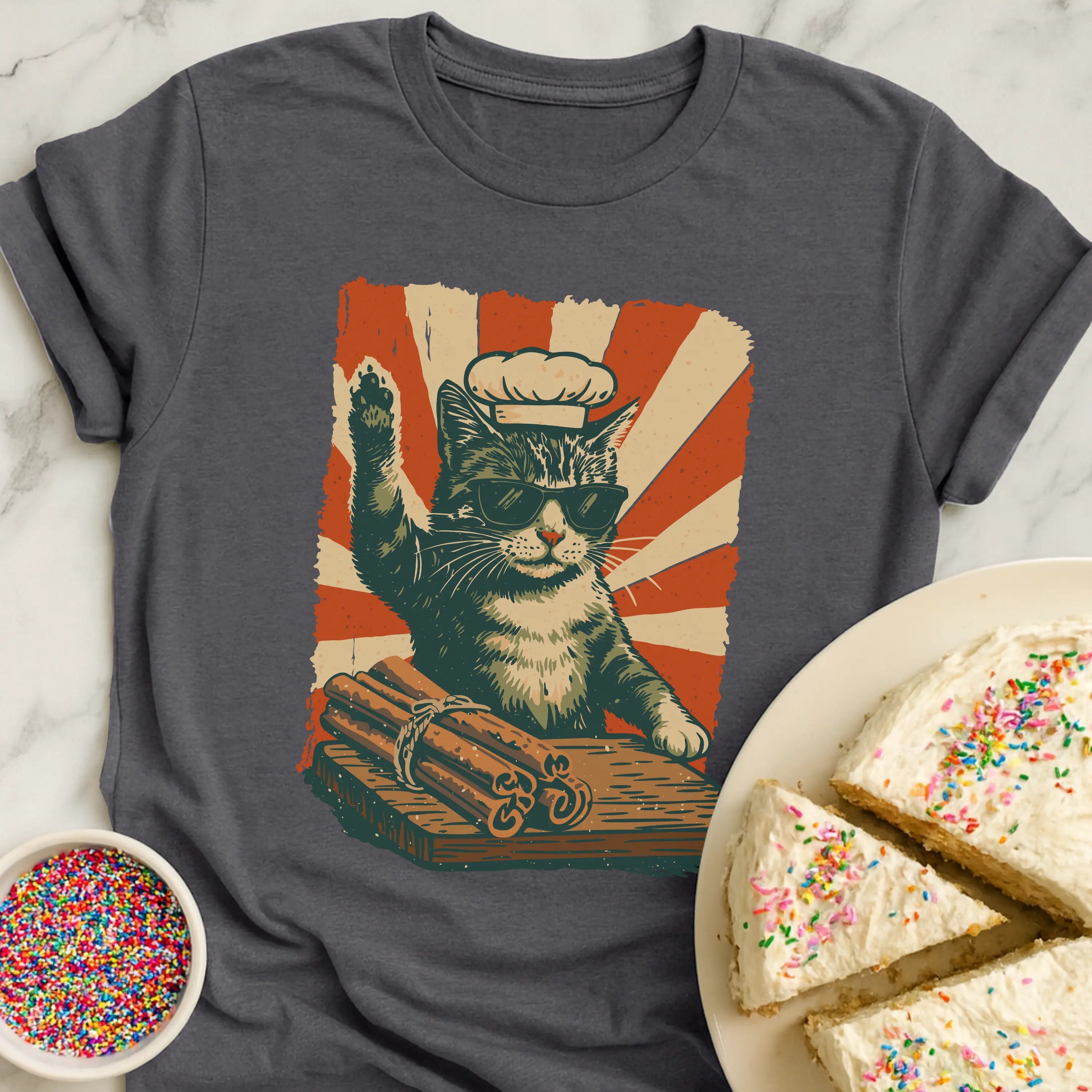 Cinnamon Loving Cat T-Shirt