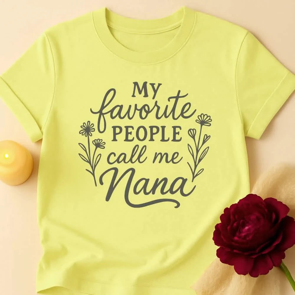 Called Nana Grandma T-Shirt