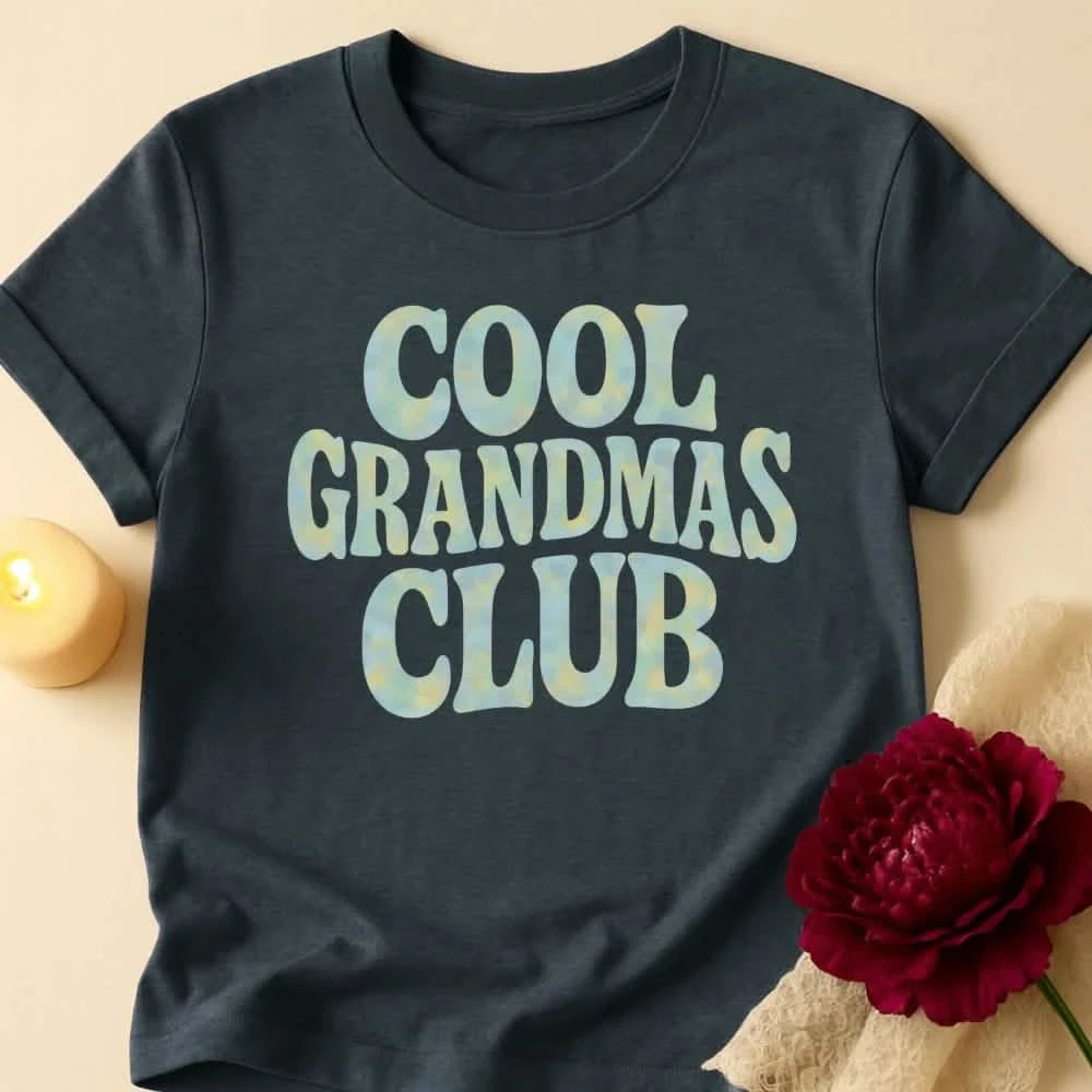 Groovy Grandma T-Shirt Crew