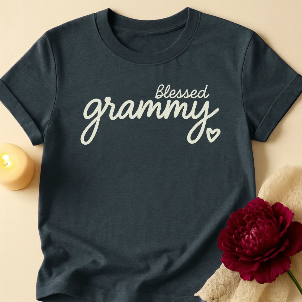 Handwritten Grammy Grandma T-Shirt